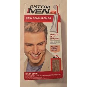 Just For Men Easy Comb-In Color Men's Hair Dye - A-15 Dark Blond